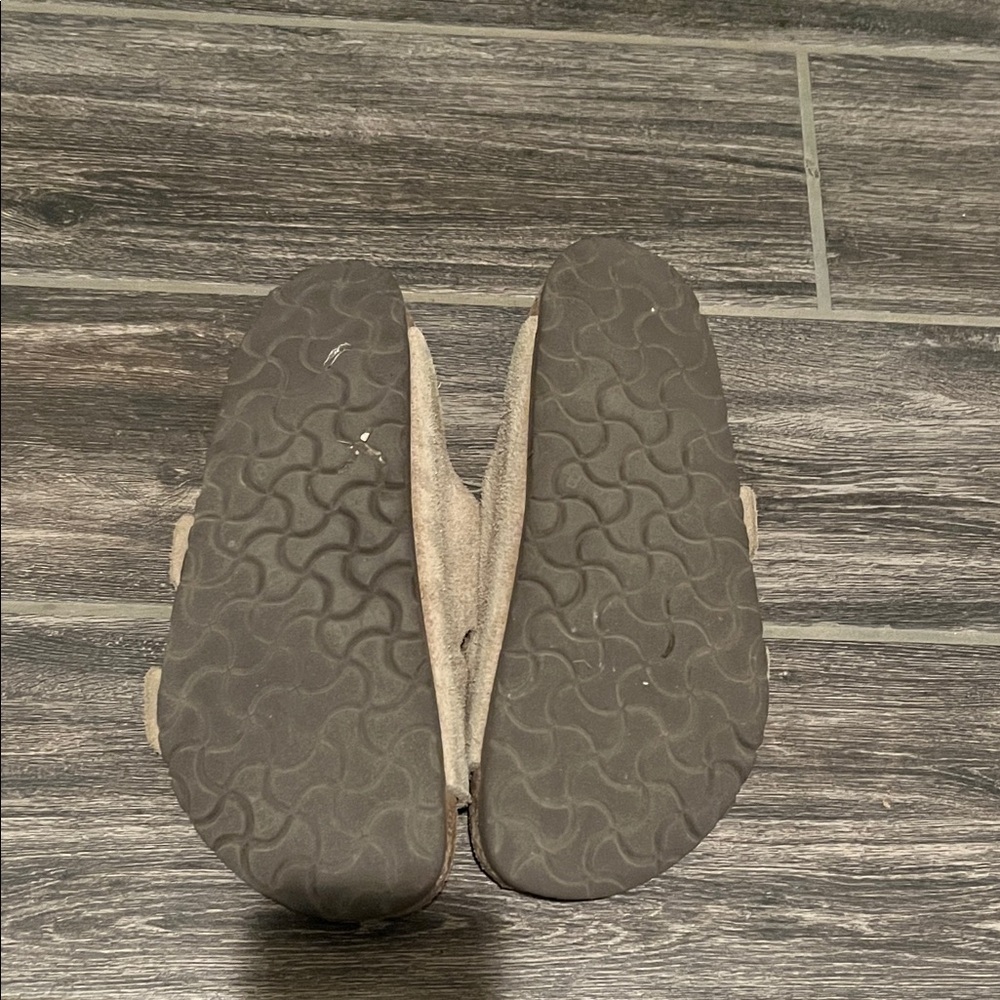 Birkenstock Tan Suede Sandals - Picture 2 of 4